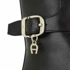 Aigner Bootie Black Bottes De Motard 8 Aigner Bootie Black Bottes De Motard -Pas Cher Fashionette Magasin A0154392 Aigner position 3