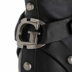 Guess Ondina Black Bottes De Motard 8 Guess Ondina Black Bottes De Motard -Pas Cher Fashionette Magasin A0154731 Guess position 3