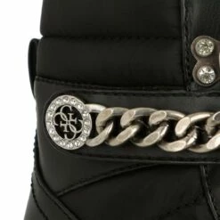 Guess Rasida Black Bottes à Lacets -Pas Cher Fashionette Magasin A0154736 Guess position 3
