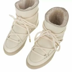 Inuikii Full Leather Off-White Bottes D'hiver -Pas Cher Fashionette Magasin A0155925 INUIKII position 4
