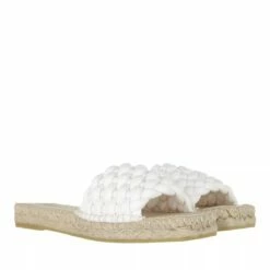 Slip On Sandale Blanc Claquette