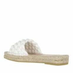 Slip On Sandale Blanc Claquette 9 Slip On Sandale Blanc Claquette -Pas Cher Fashionette Magasin A0158030 Espadrij l originale 2