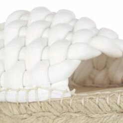 Slip On Sandale Blanc Claquette 10 Slip On Sandale Blanc Claquette -Pas Cher Fashionette Magasin A0158030 Espadrij l originale 3