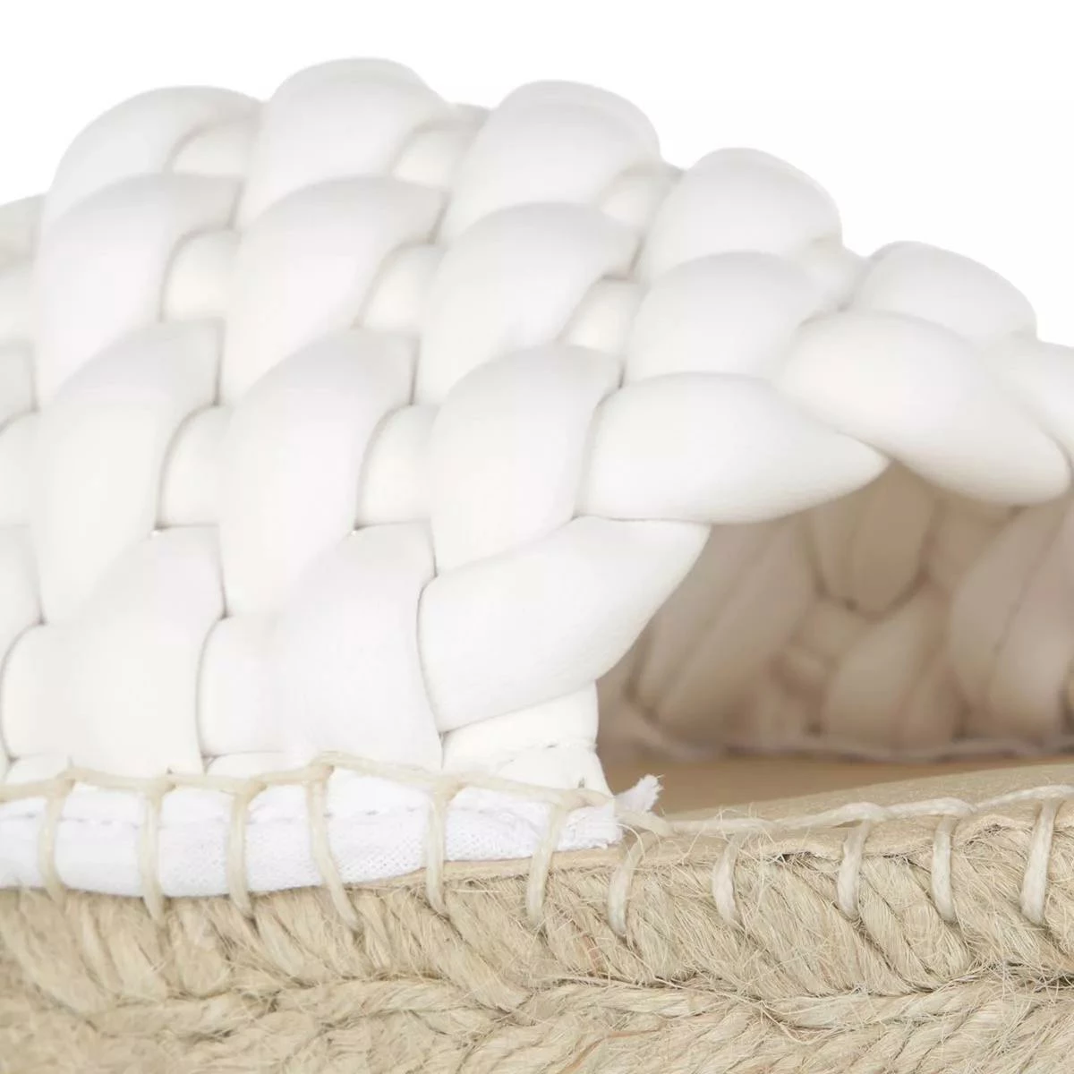 Slip On Sandale Blanc Claquette 6 Slip On Sandale Blanc Claquette – Image 4