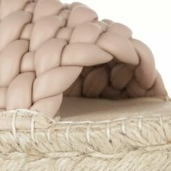 Slip On Sandale Nature Claquette -Pas Cher Fashionette Magasin A0158031 Espadrij l originale 3