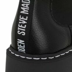 Steve Madden Vivianne Black Leather Botte 8 Steve Madden Vivianne Black Leather Botte -Pas Cher Fashionette Magasin A0160709 Steve Madden 03