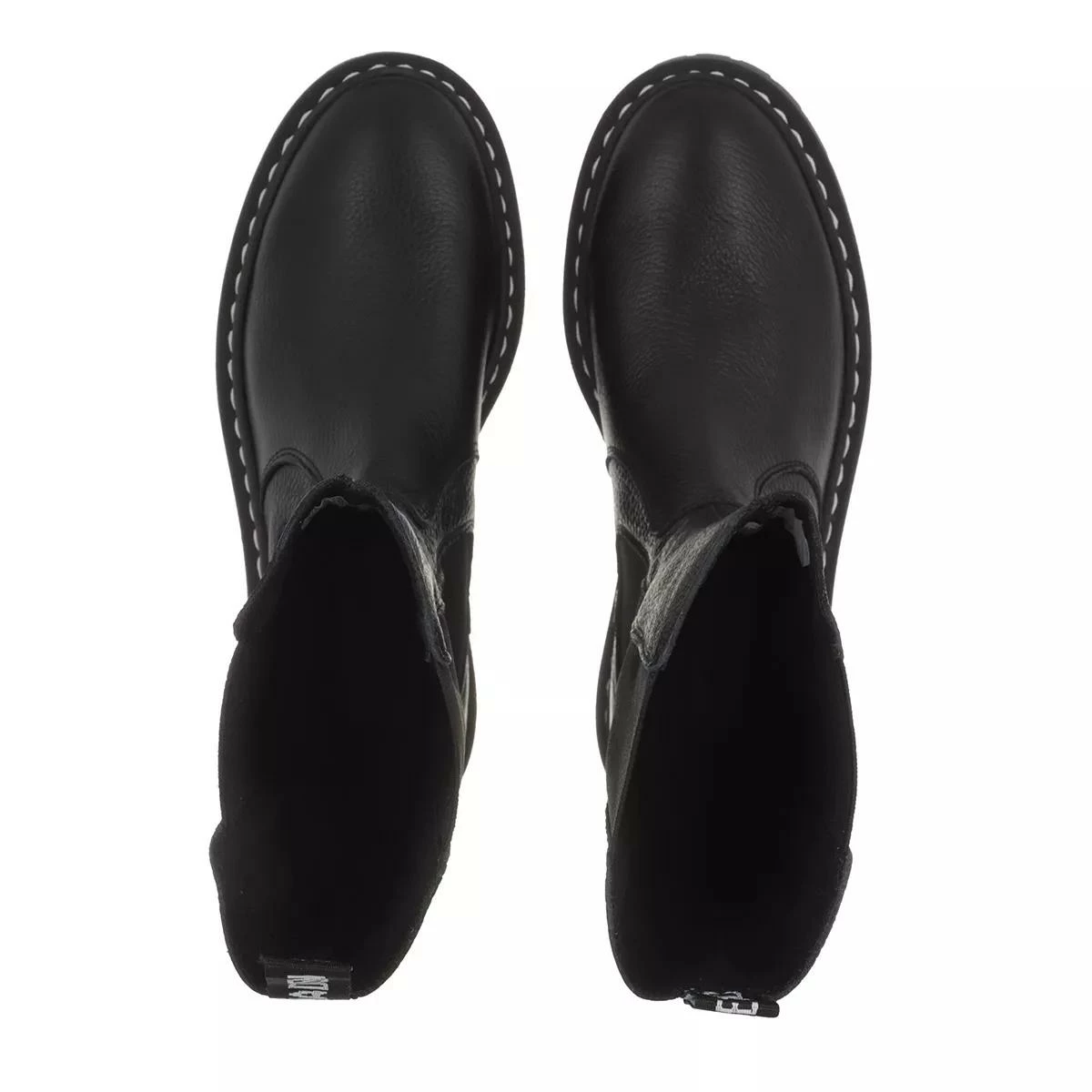 Steve Madden Vivianne Black Leather Botte 6 Steve Madden Vivianne Black Leather Botte – Image 4