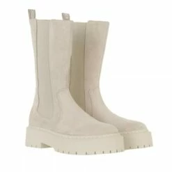 Steve Madden Vivianne Boot Beige Suede Botte