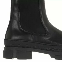 Steve Madden Filina Black Leather Botte -Pas Cher Fashionette Magasin A0160713 Steve Madden 3
