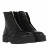 Steve Madden Odyl Black Leather Botte -Pas Cher Fashionette Magasin A0160715 Steve Madden 1