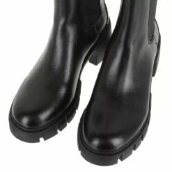 Steve Madden Aq-Hype Black Leather Botte -Pas Cher Fashionette Magasin A0160721 SteveMadden position 4