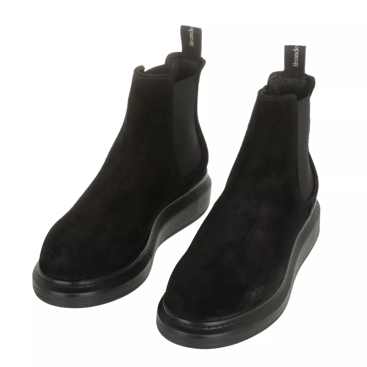 Alexander McQueen Boots Leather Black Botte Chelsea 7 Alexander McQueen Boots Leather Black Botte Chelsea – Image 5