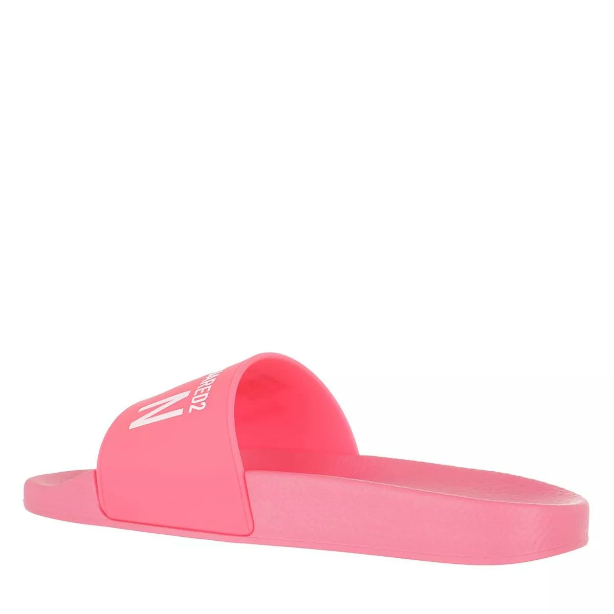 DSQUARED2 Logo Print Slides Rosa Claquette 4 DSQUARED2 Logo Print Slides Rosa Claquette – Image 2