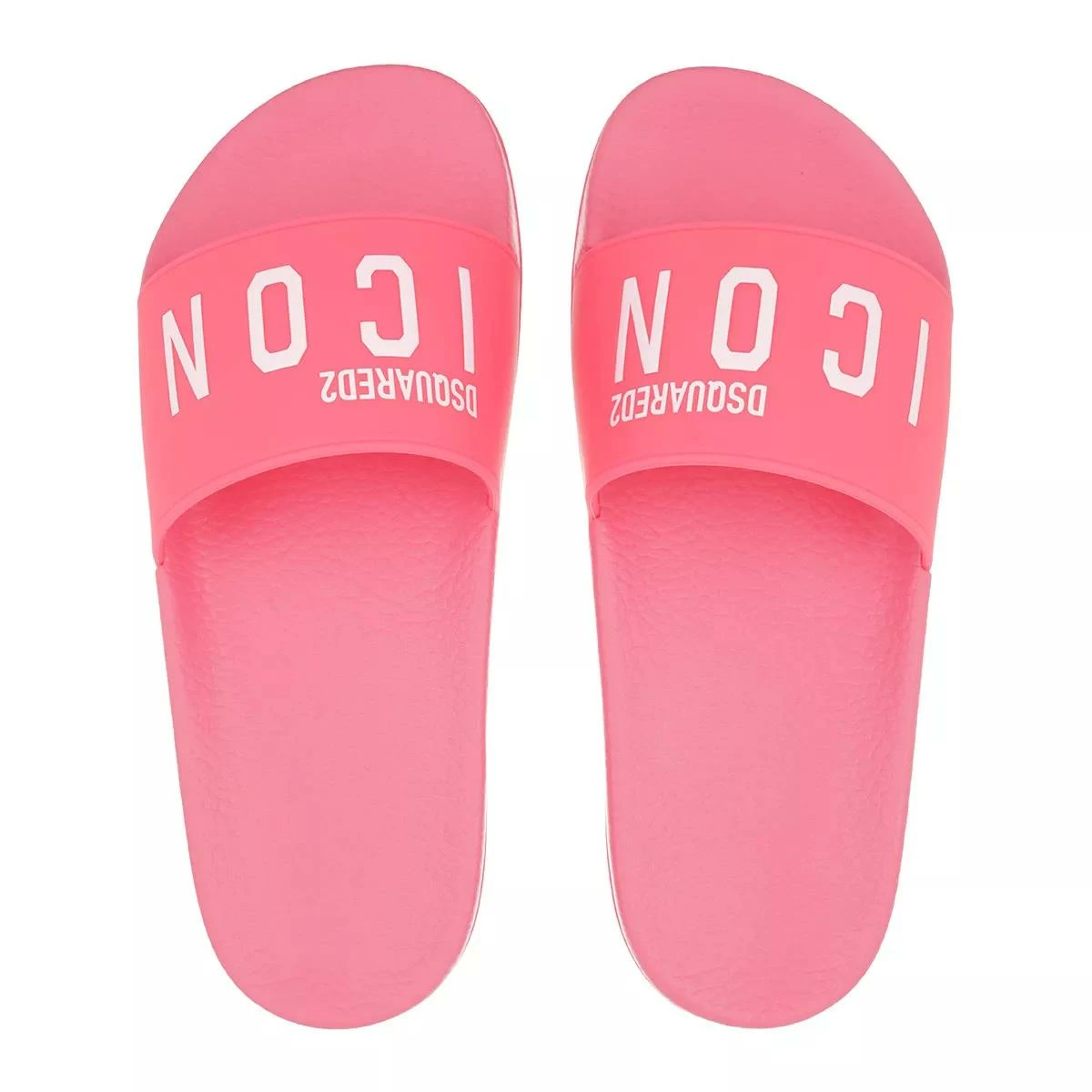 DSQUARED2 Logo Print Slides Rosa Claquette 6 DSQUARED2 Logo Print Slides Rosa Claquette – Image 4