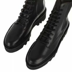 ATP Atelier Pesaro Chunky Boot Vachetta Black Bottes à Lacets -Pas Cher Fashionette Magasin A0162867 ATPAtelier position 4
