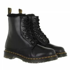 Dr. Martens 1460 Serena Nickel Grey Bottes à Lacets