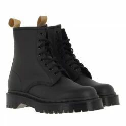 Dr. Martens Vegan 1460 Bex Mono Black Felix Rub Off Bottes à Lacets
