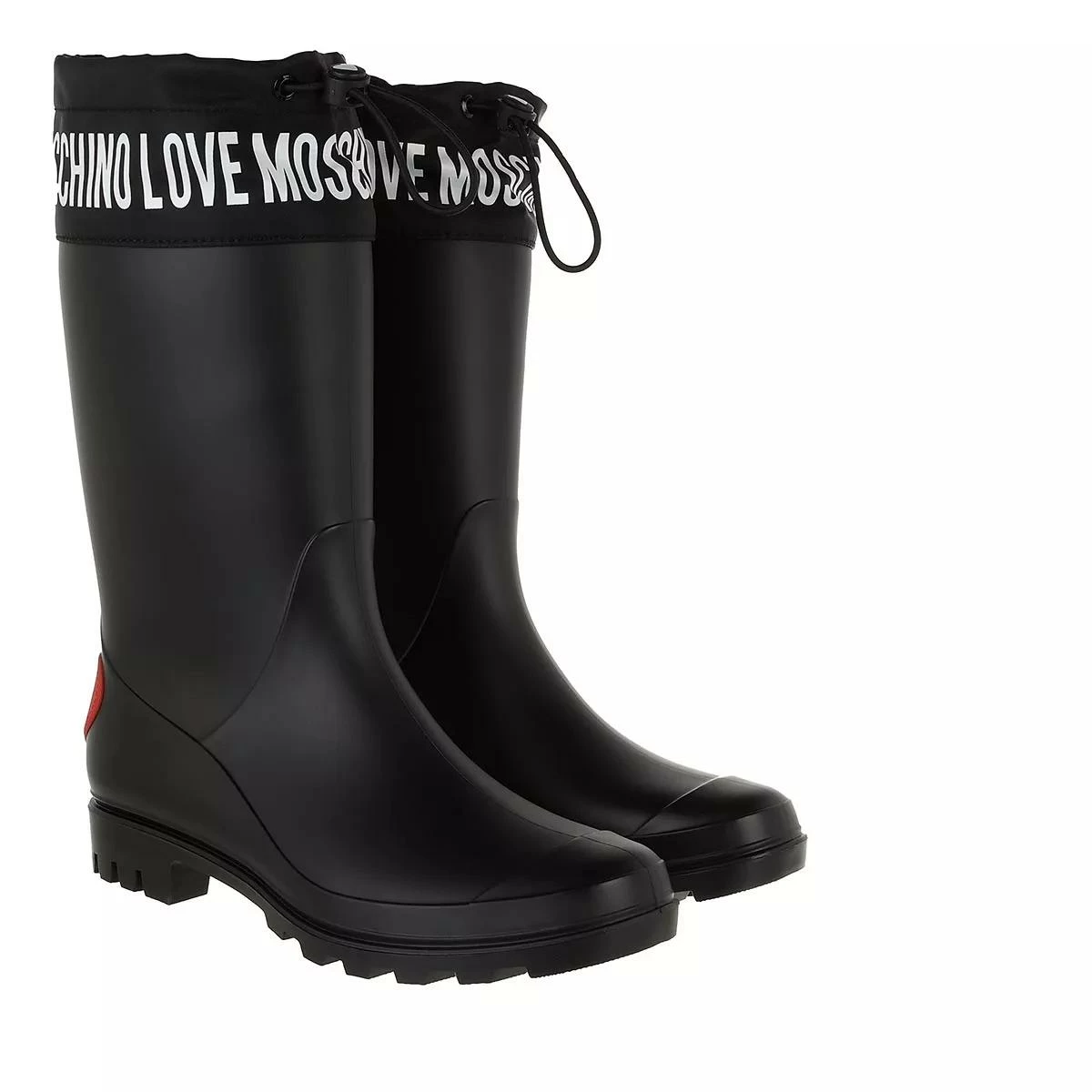 LOVE MOSCHINO St Ttod Pioggia30 Pvc Nero Bottes De Pluie 3 LOVE MOSCHINO St Ttod Pioggia30 Pvc Nero Bottes De Pluie