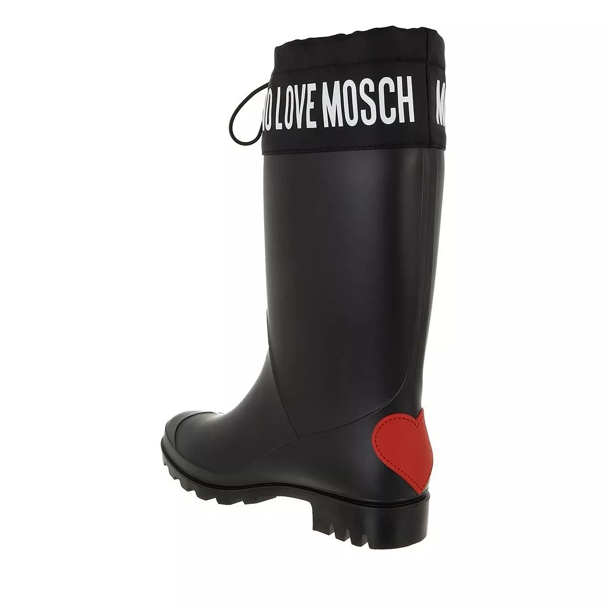 LOVE MOSCHINO St Ttod Pioggia30 Pvc Nero Bottes De Pluie 4 LOVE MOSCHINO St Ttod Pioggia30 Pvc Nero Bottes De Pluie – Image 2