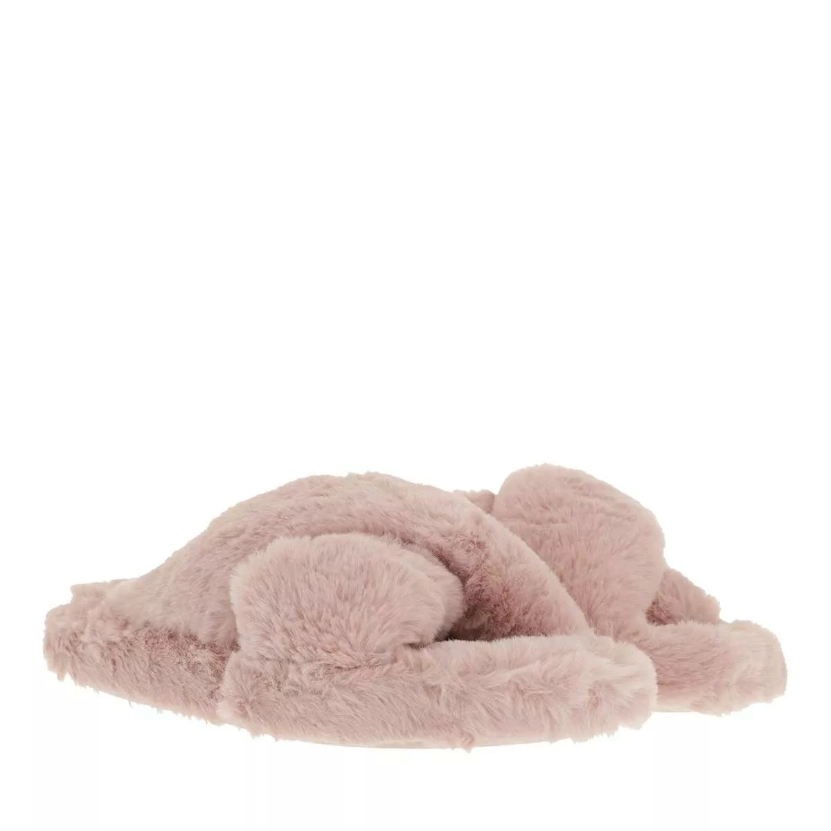 Ted Baker Wfp Lopply Faux Fur Cross Over Slipper Dusky Pink Pantoufle 3 Ted Baker Wfp Lopply Faux Fur Cross Over Slipper Dusky Pink Pantoufle