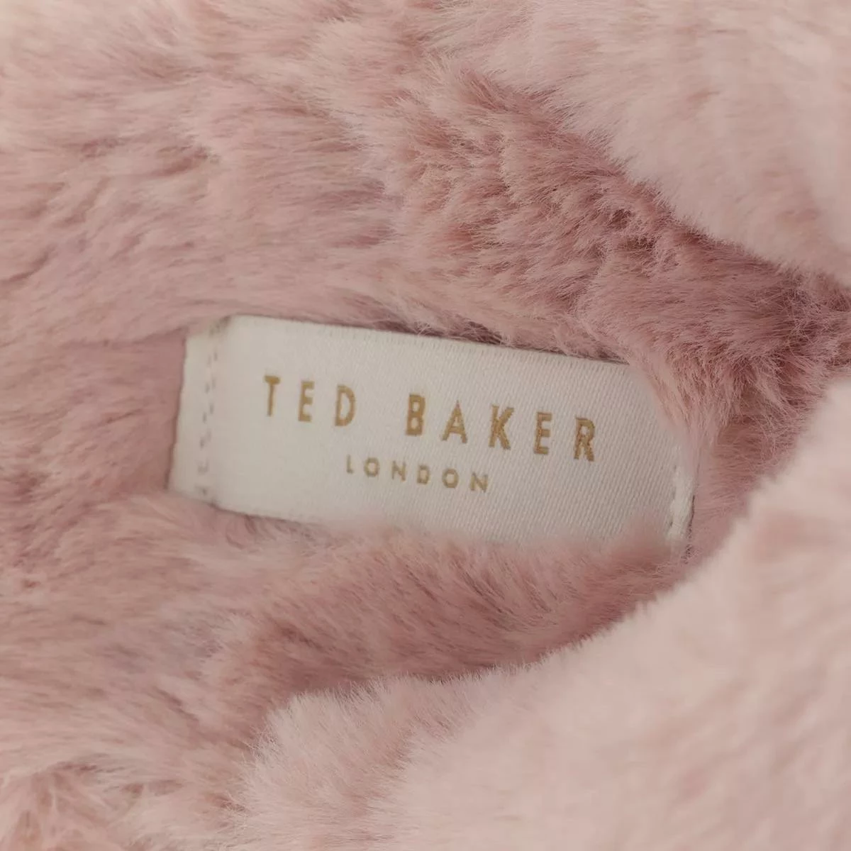 Ted Baker Wfp Lopply Faux Fur Cross Over Slipper Dusky Pink Pantoufle 5 Ted Baker Wfp Lopply Faux Fur Cross Over Slipper Dusky Pink Pantoufle – Image 3