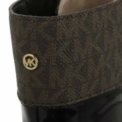 MICHAEL Michael Kors Alistair Bootie Black Brown Bottine -Pas Cher Fashionette Magasin A0166002 MichaelKors position 3