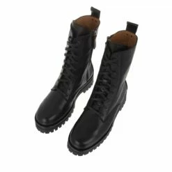 Ankle Boots With Track Sole Black Bottes De Motard 11 Ankle Boots With Track Sole Black Bottes De Motard -Pas Cher Fashionette Magasin A0166600 Toral position 5