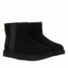 Ugg W Classic Mini Side Logo Black Bottes D'hiver