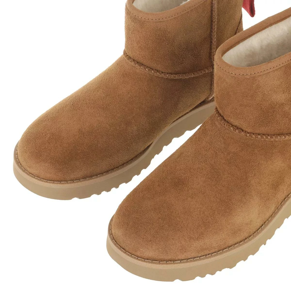 Ugg W Classic Mini Logo Zip Chestnut Bottes D'hiver 6 Ugg W Classic Mini Logo Zip Chestnut Bottes D'hiver – Image 4