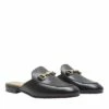 Isabel Bernard Vendôme Fleur Calfskin Leather Slipper Loafers Black Mule -Pas Cher Fashionette Magasin A0167871 IsabelBernard Position 1