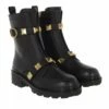 Valentino Garavani Roman Stud Combat Boots Leather Black Bottes De Motard 1 Valentino Garavani Roman Stud Combat Boots Leather Black Bottes De Motard -Pas Cher Fashionette Magasin A0172504 ValentinoGaravani position 1