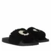 Coach Ulla Shearling Slide Black Claquette -Pas Cher Fashionette Magasin A0174453 Coach position 1