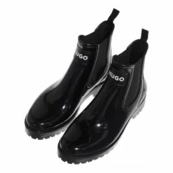 Hugo Tabita Rain Bootie Black Bottes De Pluie -Pas Cher Fashionette Magasin A0177487 Hugo position 4