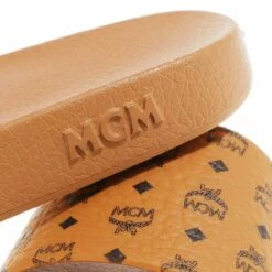 Mcm Collection W.Slide Cognac Claquette -Pas Cher Fashionette Magasin A0178357 MCM position 3
