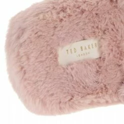 Ted Baker LOPSEY Faux Fur Mule Slipper Dusky Pink Pantoufle -Pas Cher Fashionette Magasin A0178712 TedBaker position 3