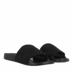 Devant 34 Ted Baker KRISTIN Magnolia Flower Slider Black Claquette