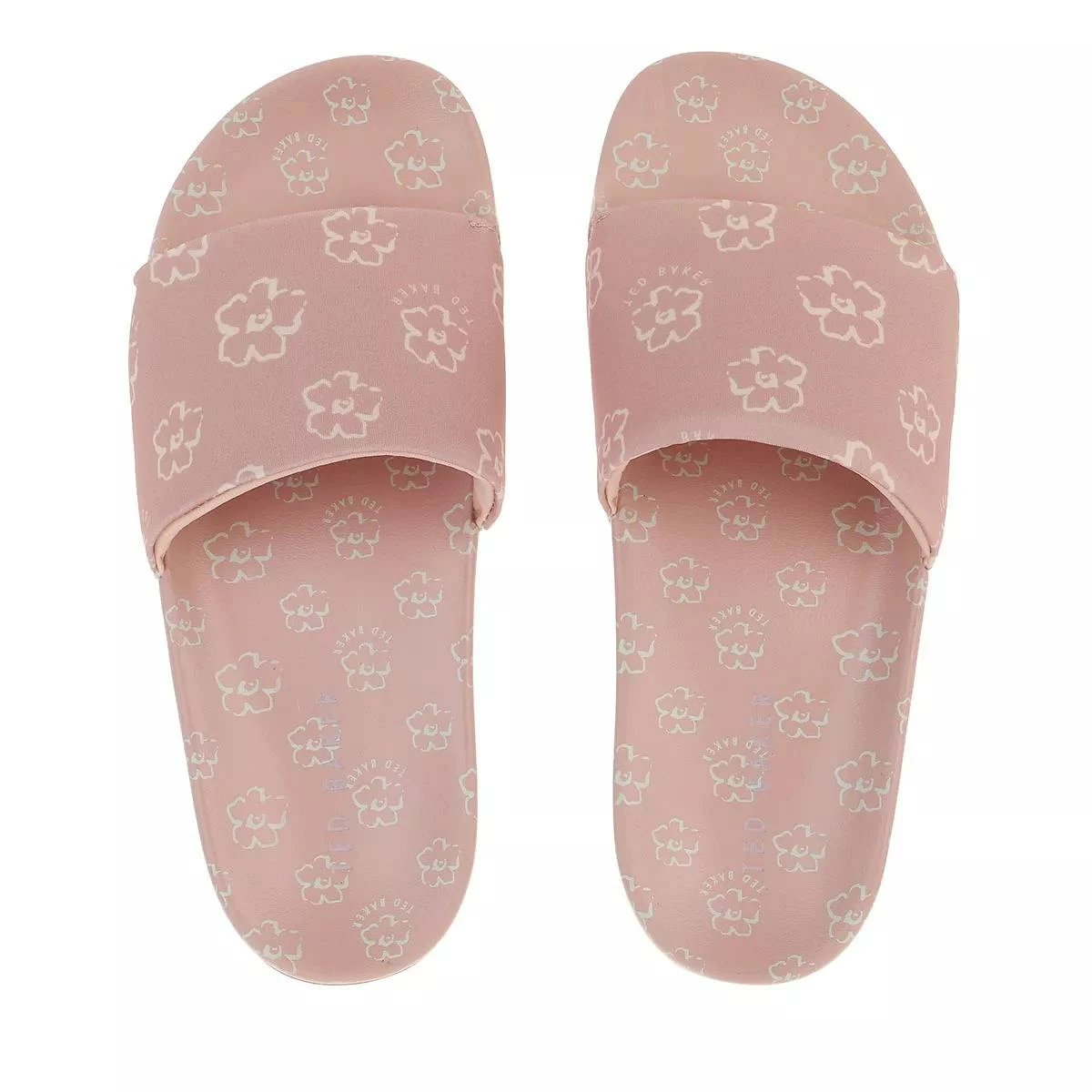 Ted Baker KRISTIN Magnolia Flower Slider Dusky-pink Claquette 6 Ted Baker KRISTIN Magnolia Flower Slider Dusky-pink Claquette – Image 4