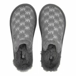 MICHAEL Michael Kors Janis Slipper Heather Grey Pantoufle 11 MICHAEL Michael Kors Janis Slipper Heather Grey Pantoufle -Pas Cher Fashionette Magasin A0178987 MichaelMichaelKors position 4