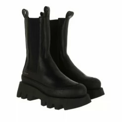 COPENHAGEN Vitello Boots Black Botte