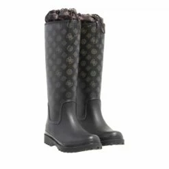Guess Reisa Rubber Boot Black Bottes De Pluie