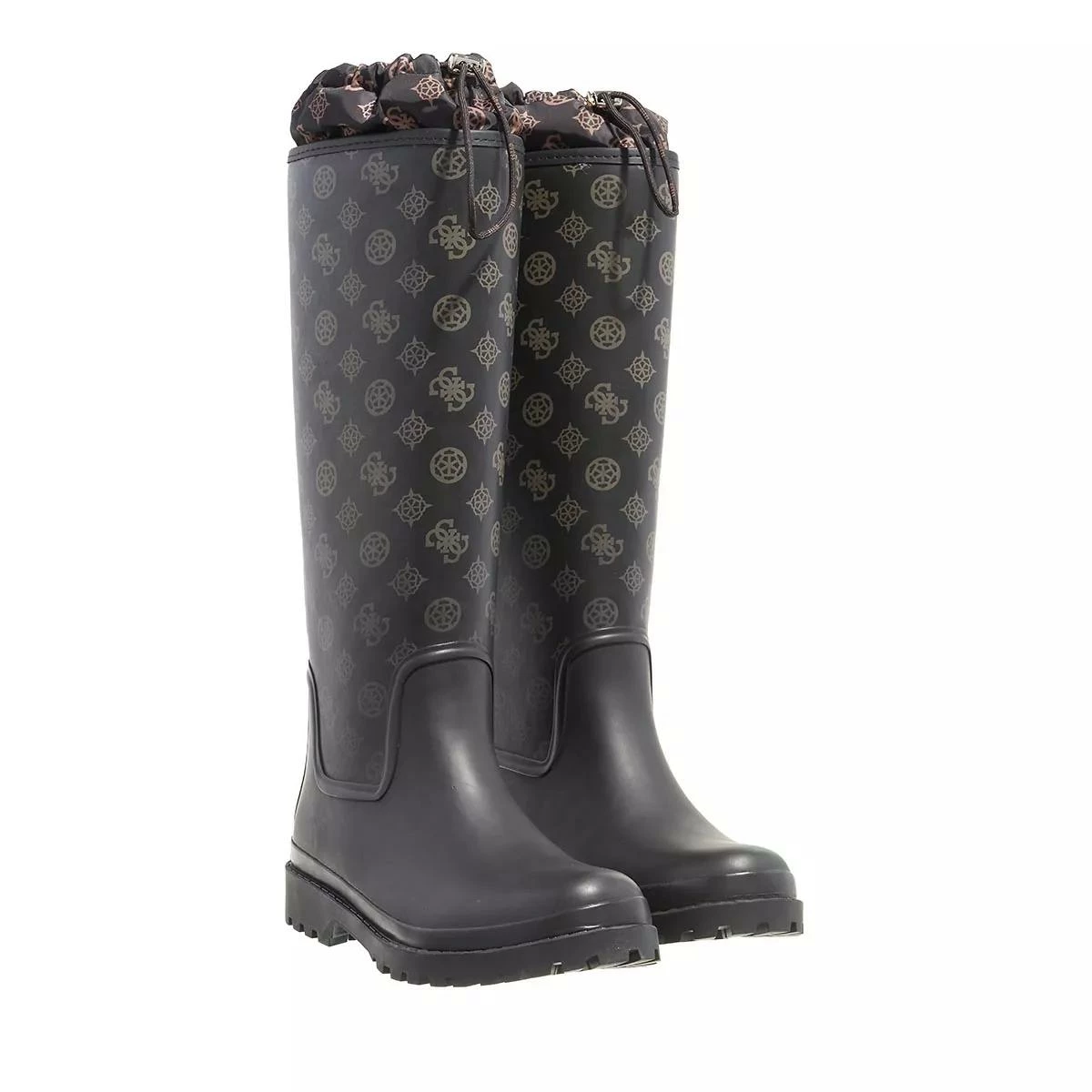 Guess Reisa Rubber Boot Black Bottes De Pluie 3 Guess Reisa Rubber Boot Black Bottes De Pluie