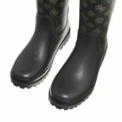 Guess Reisa Rubber Boot Black Bottes De Pluie 9 Guess Reisa Rubber Boot Black Bottes De Pluie -Pas Cher Fashionette Magasin A0180468 Guess position 4