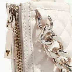 Guess Riplei Quilted Biker Boots Ivory Bottes De Motard -Pas Cher Fashionette Magasin A0180470 Guess position 3