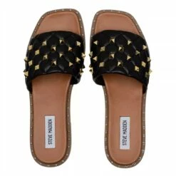 Steve Madden Leith Sandal Black Claquette 9 Steve Madden Leith Sandal Black Claquette -Pas Cher Fashionette Magasin A0181159 SteveMadden position 4