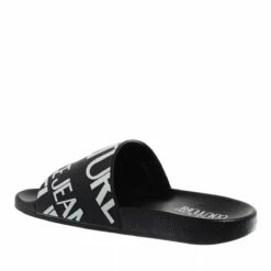 Versace Jeans Couture Pool Slides Black Claquette -Pas Cher Fashionette Magasin A0182069 VersaceJeansCouture position 2