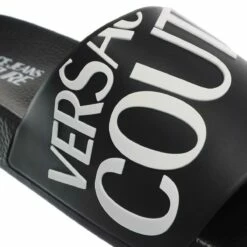 Versace Jeans Couture Pool Slides Black Claquette -Pas Cher Fashionette Magasin A0182069 VersaceJeansCouture position 3
