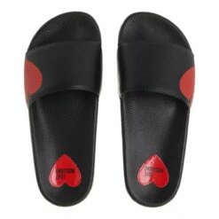 LOVE MOSCHINO Sabotd Pool25 Soft Pu Nero Claquette 9 LOVE MOSCHINO Sabotd Pool25 Soft Pu Nero Claquette -Pas Cher Fashionette Magasin A0182642 LoveMoschino position 4