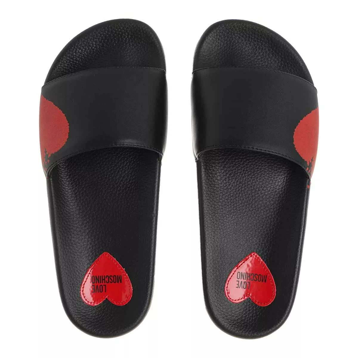 LOVE MOSCHINO Sabotd Pool25 Soft Pu Nero Claquette 6 LOVE MOSCHINO Sabotd Pool25 Soft Pu Nero Claquette – Image 4