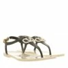 Valentino Garavani Sandals Black White Sandale 2 Valentino Garavani Sandals Black White Sandale -Pas Cher Fashionette Magasin A0184949 ValentinoGaravani position 1