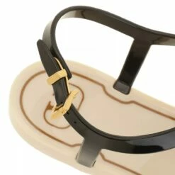 Valentino Garavani Sandals Black White Sandale 8 Valentino Garavani Sandals Black White Sandale -Pas Cher Fashionette Magasin A0184949 ValentinoGaravani position 3